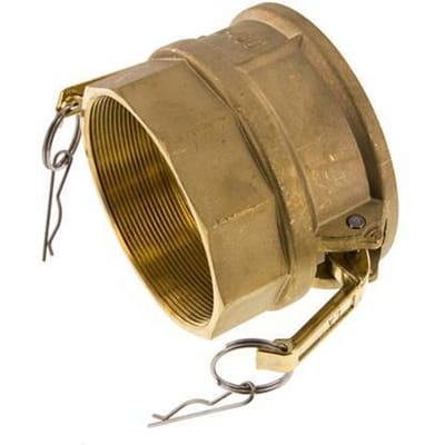 Camlock DN 90 (4'') Koppeling MessingRp 4'' met binnendraad Type D MIL-C-27487