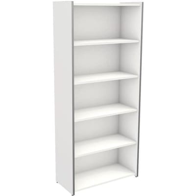 Open Kantoorkast Oxford - Wit - 5 Ordnerhoogtes - 183cm