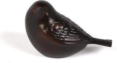 Mini Vogel Urn - Antique Bronze - Asbeeld Dieren Urn Voor Uw Geliefde Dier - Kat - Hond - Paard - Konijn