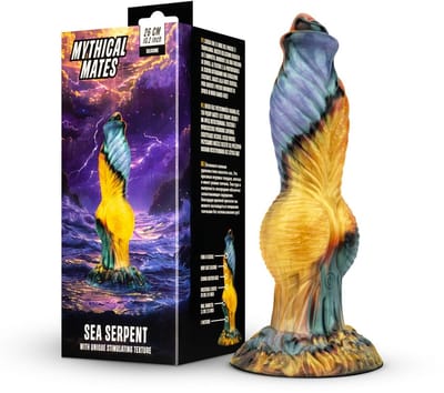 Mythical Mates - Sea Serpent Stotende Dildo - 26 cm