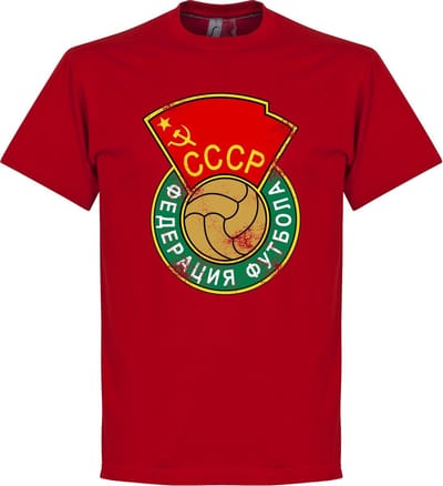CCCP Logo T-Shirt - Rood - L
