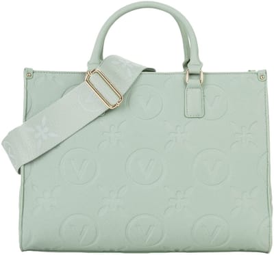 VALENTINO handtas schoudertas Samba Re Shopping Bag Laguna mintgroen