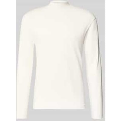 Shirt met lange mouwen met opstaande kraag model 'MORITZO'