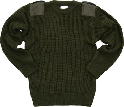 Fostex kinder commando trui groen - Maat 110/116