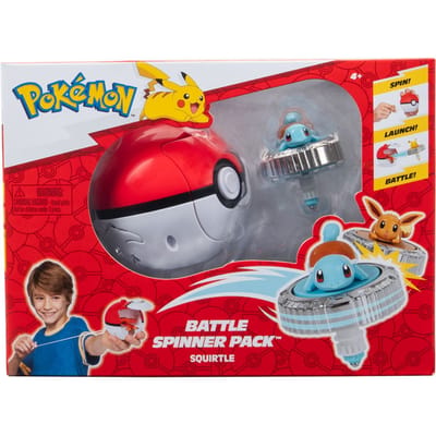 Pokemon Pokémon Battle Spinners tol Squirtle & Pokéball Speelsets Tollen