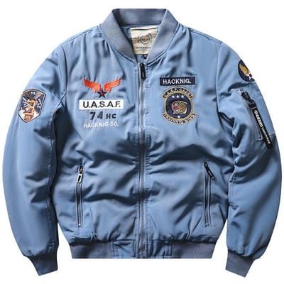 Veste courte en coton matelassée à col montant et coupe ajustée pour homme, style rétro M gray
