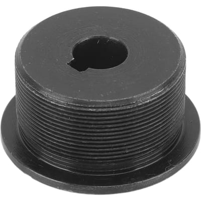 Fiets Freewheel Adapter Staal Fijne Buitendraad Strakke Pasvorm Vliegwiel Adapter Vervanging Stalen Freewheel Adapter Freewheel Adapter zwart