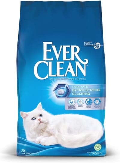 Klonterende Kattenbakvulling - Ongeparfumeerd - Extra Sterk - Voor alle Katten
