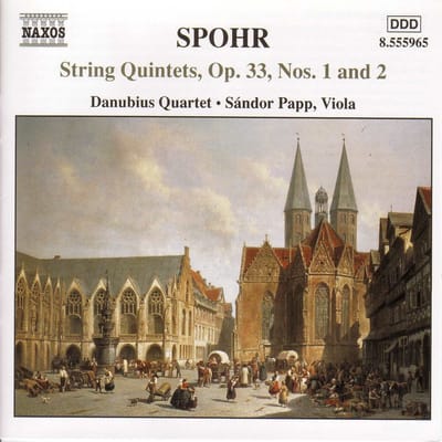 Danubius Quartet, Sándor Papp - Spohr: String Quintets Volume 1 (CD)
