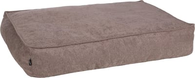 Kussen Oana Rechthoekig Taupe met rand 100x70x18cm