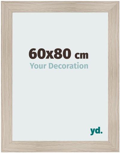 Your Decoration - Fotolijst 60x80 cm - MDF - Eiken Licht - Pisa