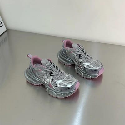 Hoge Kwaliteit Dames Schoenen Veterschoenen Dames Gevulkaniseerde Schoenen Mode Kleurafstemming Hot Sale Ronde Neus Klassieke Sneakers 39 roze