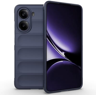 Coverup Hoesje - Geschikt voor Xiaomi Poco X7 Pro Hoesje - Coverup Hands-On Rugged Back Cover - Blauw