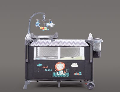 Cool Baby KDD-P960F - Campingbed - Inklapbaar - Grijs