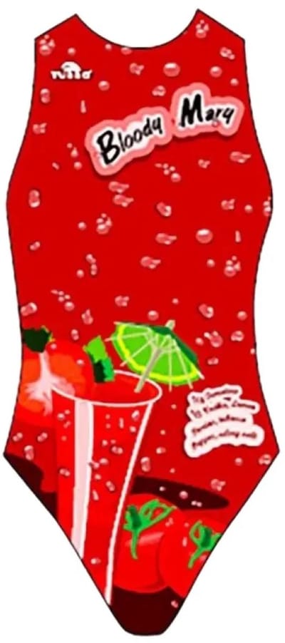 Turbo Bloody Mary Zwemkleding Rood L Vrouw