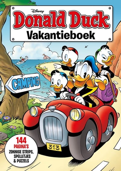Donald Duck vakantieboek 2024 - vakantiepret - doeboek - vakantieboek voor kinderen - 144 pagina's