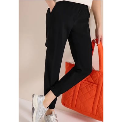 Mid Waist Slim Legs broek in cargo-look