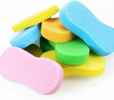 10 stuks - Autowasspons - schoonmaak spons - kleur - grote - 22*11*4.5 - voor auto, fiets, vaat, badkamer, keuken, huishoudelijke reiniging