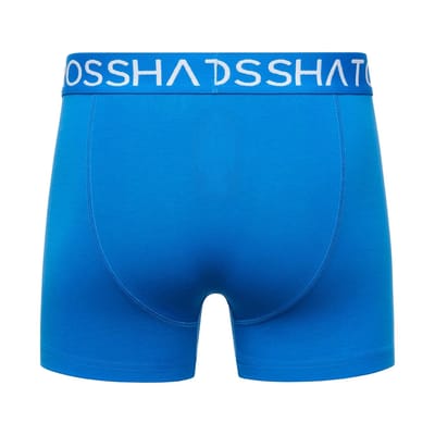 Crosshatch Heren Hovland Boxershorts (Set van 3) (Directoire Blauw)