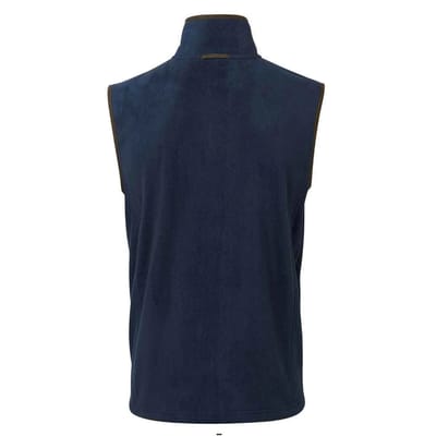 Premier Heren Artisan Fleece Gilet (Marine / Bruin)
