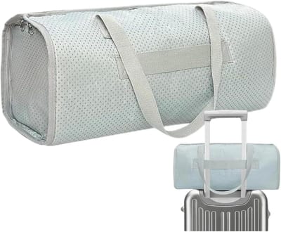 Vliegtuig Bed - Reis Organizer - Comfortabel Reizen - Opvouwbaar Ontwerp - 76x43 cm - Blauw