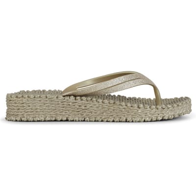 Gelaagde Sleehak Slippers Glitter Dames Ilse Jacobsen Hornbæk