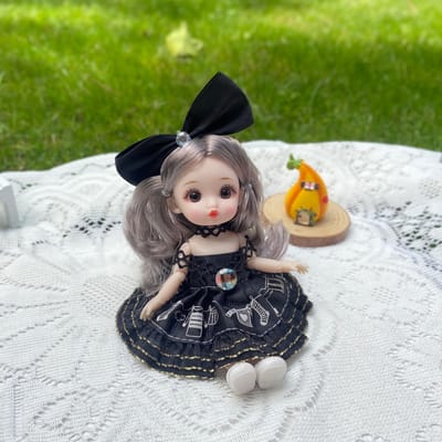 17cm Schattige Stijl Pop met Kleding en Schoenen Beweegbaar 13 Gewrichten Lief Gezicht Verjaardagscadeau voor Meisjes Speelgoed voor Kinderen Prinsessenpoppen