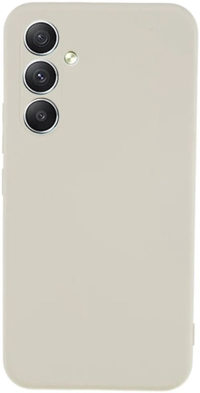 Hoesje met Camera Bescherming Geschikt voor Samsung Galaxy A34 | Back Cover | Dun | Flexibel TPU | Beige