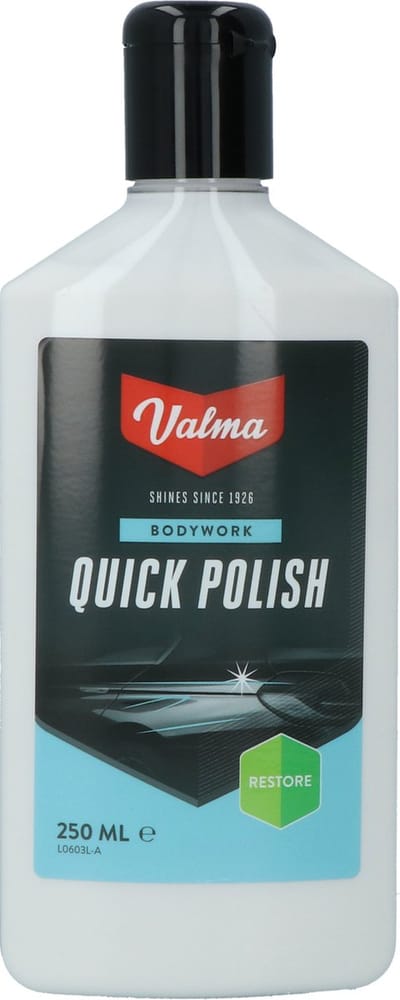 Valma Quick Polish – Lakhersteller - Verwijdert kleine krassen, strepen en wervelingen - Brengt glans terug - Voor alle soorten lak - 250ml