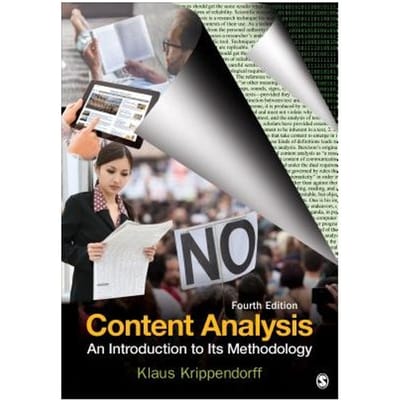 Content Analysis - Krippendorff, Klaus