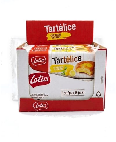 Lotus Tartélice Citroen - Multipack - Gebak - 48 (8x6x1) Stuks