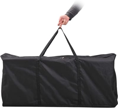 DJ Booth Draagtas - DJ Facade Tas - DJ Optredens - Versterkte Bodem - 118 x 56 x 12 cm