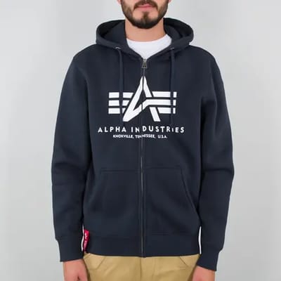 Hoodie Alpha Industries Basic Zip