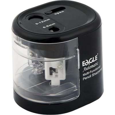 Eagle EG-5161USB – Elektrische puntenslijper – Met twee gaten – Zwart – USB-voeding