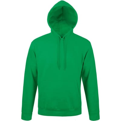 SOLS Snake Unisex Hooded Sweatshirt / Hoodie (Kelly Groen)