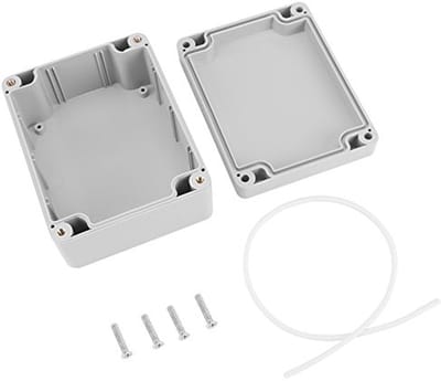 Waterdichte Doos - Elektrische Behuizing - Buiten Elektra - IP65 Stofdicht - 115x90x55mm - Grijs