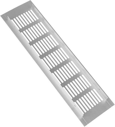 Ventilatierooster - Luchtrooster - Kasten Ventileren - Aluminiumlegering - Diverse Maten - Zilver
