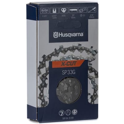 Husqvarna X-Cut SP33G Zaagketting (Semi-Haaks)- .325'' - 1,3mm - 80 Schakels - 50cm