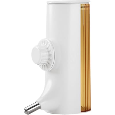 Hondenwaterdispenser voor Kooi Rollerbal Hangende Hondenwaterdispenser Lekvrij Dieren Drinken white