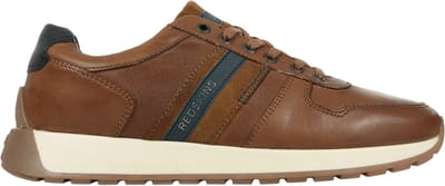 Hertel lage leren sneakers