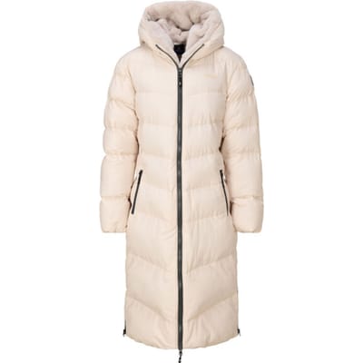 Nordberg Lange Puffer Winterjas Hilary - Dames - Off White - Maat XXL