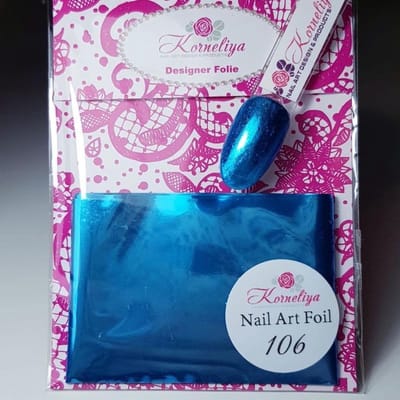 Korneliya Nailart Folie 106 Licht Blauw