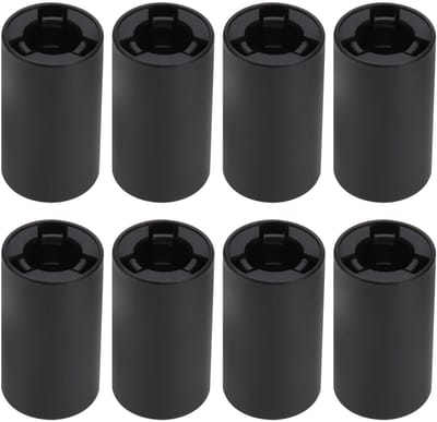 Allecto - AA naar C Batterij Converter - Batterijadapter - Compact formaat - 8 Stuks - Geschikt voor AA Opladen - Ideaal voor C Batterijen
