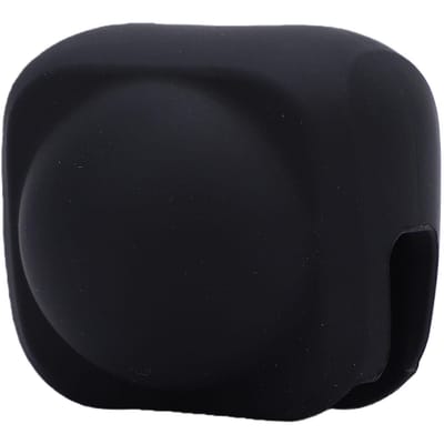 Bouchon d'objectif Compatible avec Insta360 X4 Air X4 Caméra d'action Housse de protection d'objectif d'appareil photo en silicone souple black