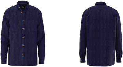 Fynch-Hatton Corduroy Overhemd – Navy