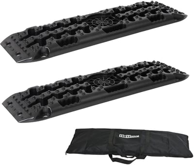 2 x bumper 106 x 31 x 6 cm 5 t laadvermogen sandboards off-road tractiehulp sneeuw met tas