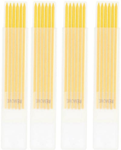 Dailygoods- Timmermans Potlood Vulling 24 Stuks - Grafiet - Houtbewerking - Opbergdozen - 2,8 mm Diameter - Duurzaam - Potloodvulling