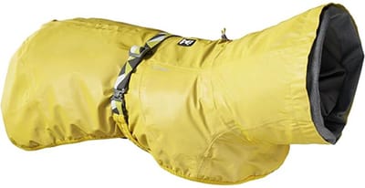 Hurtta - Mudventure Coat - 4 seizoenen regenjas - Turmeric geel - 40 cm