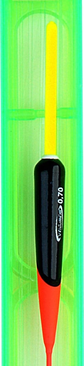 Vis Tuigje 1 Kant-en-klaar Witvistuigje Light - Dobber 0,7 gram - Lijn 14/00 Haakmaat 14 Vistuigjes
