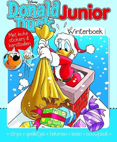 Donald Duck Junior Winterboek Educatieve boeken (spelletjes en raadsels)